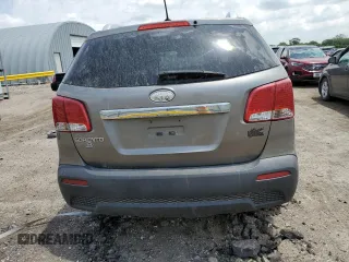 2013 Kia Sorento LX with VIN 5XYKT4A28DG402355, listed as a Copart auction lot 57441725 with 146,404 mi miles and Salvage title. Bid and sale history available at DreamBid. Image 6.