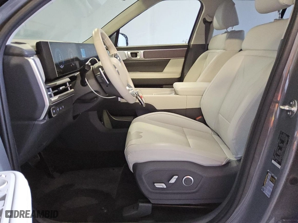 2025 Hyundai Santa Fe SEL with VIN 5NMP2DGLXSH079826, listed as a Copart auction lot 46659765 with 8,580 mi miles and Clean Title. Bid and sale history available at carsss.com. Image 7.