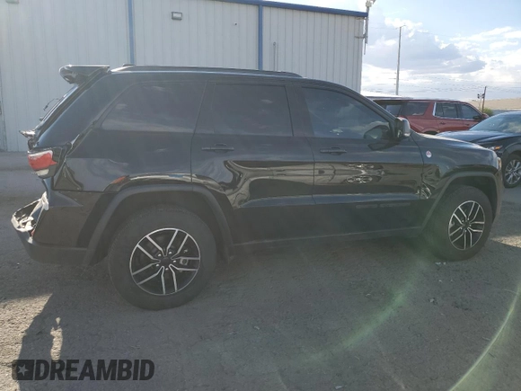 2020 Jeep Grand Cherokee Trailhawk with VIN 1C4RJFLT9LC303763, listed as a Copart auction lot 69877614 with 46,512 mi miles and Salvage title. Bid and sale history available at DreamBid. Image 3.