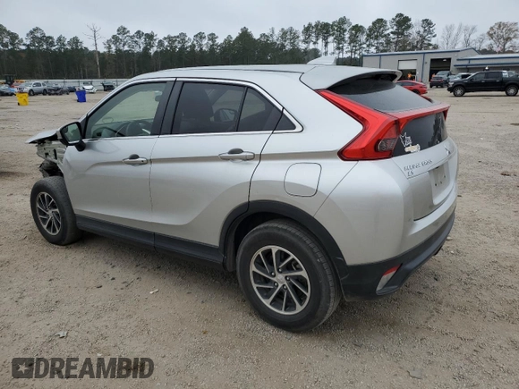 2020 Mitsubishi Eclipse Cross ES with VIN JA4AT3AA3LZ032911, listed as a Copart auction lot 85902814 with 91,170 mi miles and Salvage title. Bid and sale history available at DreamBid. Image 2.