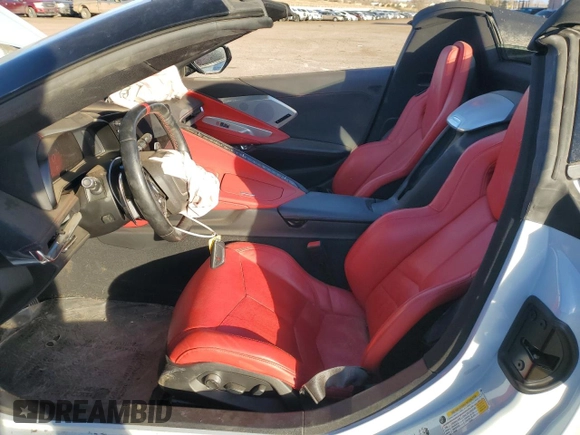 2020 Chevrolet Corvette 2LT with VIN 1G1Y73D43L5117925, listed as a Copart auction lot 42989775 with 18,835 mi miles and Salvage Title. Bid and sale history available at carsss.com. Image 7.