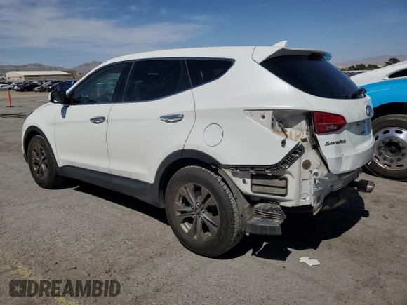 2014 Hyundai Santa Fe with VIN 5XYZTDLB2EG181199, listed as a Copart auction lot 57638045 with 95,056 mi miles and Salvage title. Bid and sale history available at DreamBid. Image 2.