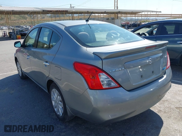 2014 Nissan Versa SV with VIN 3N1CN7AP9EL834221, listed as a IAAI auction lot 42161427 with 227,391 mi miles. Bid and sale history available at carsss.com. Image 3.
