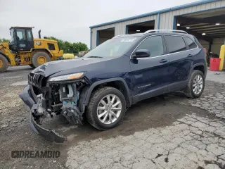 2016 Jeep Cherokee Limited with VIN 1C4PJMDB8GW183461, listed as a Copart auction lot 60810215 with 42,027 mi miles and Salvage title. Bid and sale history available at DreamBid. Image 1.
