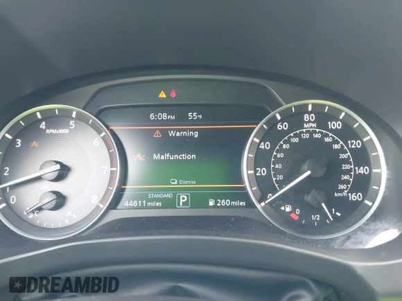 2021 Infiniti QX50 Luxe с VIN 3PCAJ5BB0MF101561, выставлен на аукционе IAAI как лот 41573104 с пробегом 44 611 миль миль и . История ставок и продаж доступна на DreamBid. Изображение 7.