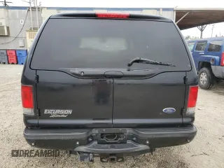 2003 Ford Excursion Limited z VIN 1FMNU42SX3EA92060, wystawiony jako Copart lot #58621835 z przebiegiem 158 157 mil mil oraz Tytuł czysty. Historia ofert i sprzedaży dostępna na DreamBid. Obrazek 6.