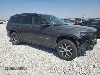 2024 Jeep Grand Cherokee Limited z VIN 1C4RJKBG8R8583734, wystawiony jako Copart lot #43807285 z przebiegiem 8 900 mil mil oraz Szkoda całkowita • Salvage title. Historia ofert i sprzedaży dostępna na DreamBid. Obrazek 4.