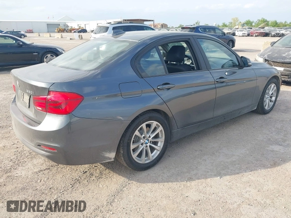 2016 BMW 3 Series 320i with VIN WBA8E1G58GNT38199, listed as a IAAI auction lot 42030548 with 116,179 mi miles and . Bid and sale history available at carsss.com. Image 4.