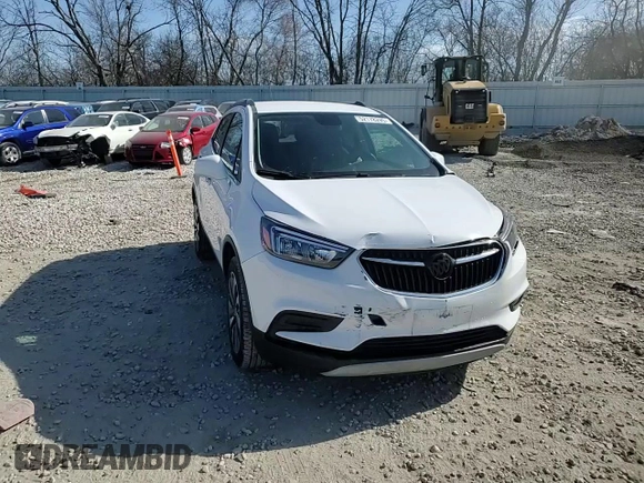 2021 Buick Encore Preferred with VIN KL4CJESBXMB328326, listed as a Copart auction lot 52178295 with 31,384 mi miles and Salvage Title. Bid and sale history available at carsss.com. Image 14.