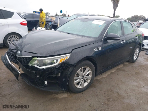 2016 Kia Optima LX with VIN 5XXGT4L37GG092896, listed as a IAAI auction lot 41785417 with 51,196 mi miles. Bid and sale history available at carsss.com. Image 18.