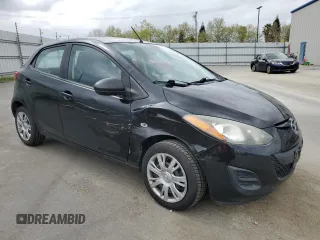 2014 Mazda 2 Sport with VIN JM1DE1KYXE0189436, listed as a Copart auction lot 51104205 with 112,329 mi miles and Salvage Title. Bid and sale history available at carsss.com. Image 4.