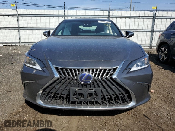 2022 Lexus ES 300h with VIN 58ADA1C16NU025675, listed as a Copart auction lot 54412515 with 33,917 mi miles and Salvage title. Bid and sale history available at DreamBid. Image 5.