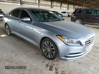 2015 Hyundai Genesis 3.8L with VIN KMHGN4JE0FU094296, listed as a Copart auction lot 51347655 with 89,840 mi miles and Salvage Title. Bid and sale history available at DreamBid. Image 4.