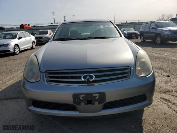 2006 Infiniti G35 Sedan with VIN JNKCV51E66M516210, listed as a Copart auction lot 50695545 with 188,847 mi miles and Clean Title. Bid and sale history available at carsss.com. Image 5.