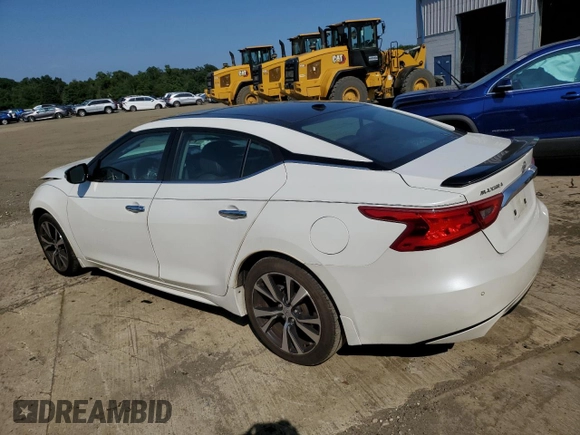 2017 Nissan Maxima SL with VIN 1N4AA6AP1HC376982, listed as a Copart auction lot 62592025 with 62,123 mi miles and Salvage title. Bid and sale history available at DreamBid. Image 2.