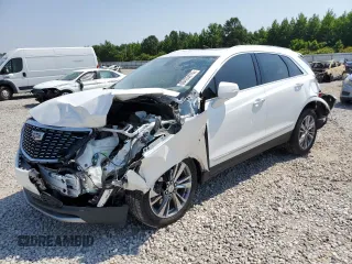 2022 Cadillac XT5 FWD Premium Luxury with VIN 1GYKNCR41NZ102731, listed as a Copart auction lot 60435815 with 73,332 mi miles and Salvage title. Bid and sale history available at DreamBid. Image 1.