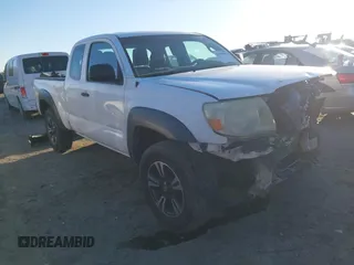 2010 Toyota Tacoma PreRunner with VIN 5TETU4GN2AZ715681, listed as a IAAI auction lot 41599024 with 384,475 mi miles and . Bid and sale history available at DreamBid. Image 1.
