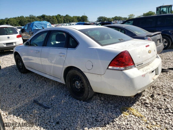 2012 Chevrolet Impala Police Police with VIN 2G1WD5E39C1221127, listed as a Copart auction lot 47788904 with 179,422 mi miles and Clean Title. Bid and sale history available at carsss.com. Image 2.