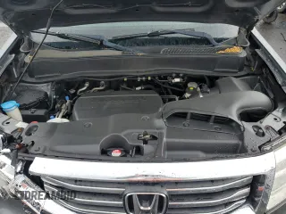 2012 Honda Pilot EX-L with VIN 5FNYF4H50CB066613, listed as a Copart auction lot 56626305 with 196,841 mi miles and Salvage title. Bid and sale history available at DreamBid. Image 12.