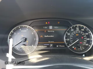 2023 Infiniti QX50 Sport with VIN 3PCAJ5FA4PF119678, listed as a Copart auction lot 72553294 with 10,576 mi miles and Salvage title. Bid and sale history available at DreamBid. Image 9.