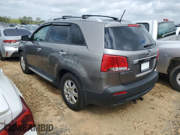 2012 Kia Sorento LX with VIN 5XYKT4A20CG200897, listed as a Copart auction lot 50878175 with 120,145 mi miles and Salvage Title. Bid and sale history available at carsss.com. Image 2.