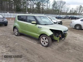 2015 Kia Soul with VIN KNDJN2A22F7792296, listed as a IAAI auction lot 41843650 with 207,181 mi miles. Bid and sale history available at carsss.com. Image 1.