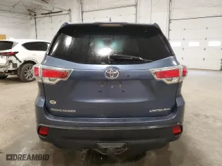 2015 Toyota Highlander Limited with VIN 5TDDKRFH4FS218591, listed as a Copart auction lot 53269185 with 94,767 mi miles and Clean Title. Bid and sale history available at carsss.com. Image 6.