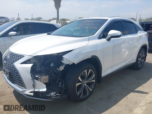 2020 Lexus RX 450h z VIN 2T2HGMDA4LC050687, wystawiony jako IAAI lot #42171004 z przebiegiem 85 936 mil mil oraz . Historia ofert i sprzedaży dostępna na DreamBid. Obrazek 17.