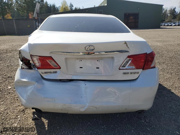 2007 Lexus ES 350 with VIN JTHBJ46G972148999, listed as a Copart auction lot 53287675 with 183,789 mi miles and Salvage Title. Bid and sale history available at carsss.com. Image 6.