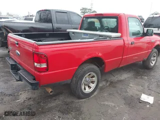 2007 Ford Ranger XL with VIN 1FTYR10U57PA52033, listed as a IAAI auction lot 41616576 with 130,010 mi miles. Bid and sale history available at carsss.com. Image 4.