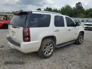 2011 GMC Yukon Denali with VIN 1GKS1EEFXBR313625, listed as a Copart auction lot 72634294 with 129,834 mi miles and Salvage Title. Bid and sale history available at carsss.com. Image 3.