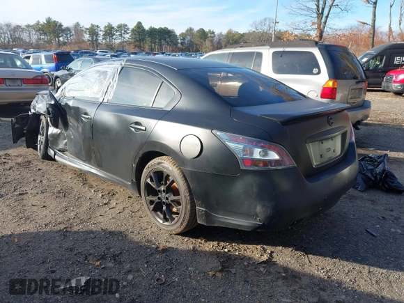 2012 Nissan Maxima SV with VIN 1N4AA5AP0CC835082, listed as a IAAI auction lot 40954432 with 132,247 mi miles and . Bid and sale history available at DreamBid. Image 3.