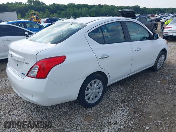 2012 Nissan Versa SV with VIN 3N1CN7AP7CL867697, listed as a IAAI auction lot 42611456 with 82,881 mi miles and . Bid and sale history available at DreamBid. Image 4.