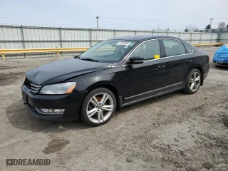 2015 Volkswagen Passat 1.8T Sport with VIN 1VWBT7A36FC081110, listed as a Copart auction lot 51489835 with 211,476 mi miles and Clean Title. Bid and sale history available at carsss.com. Image 1.