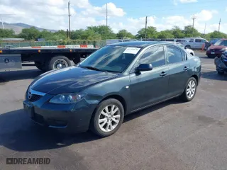 2007 Mazda Mazda3 i Sport with VIN JM1BK12F971632753, listed as a IAAI auction lot 41799478 with 148,569 mi miles. Bid and sale history available at carsss.com. Image 2.