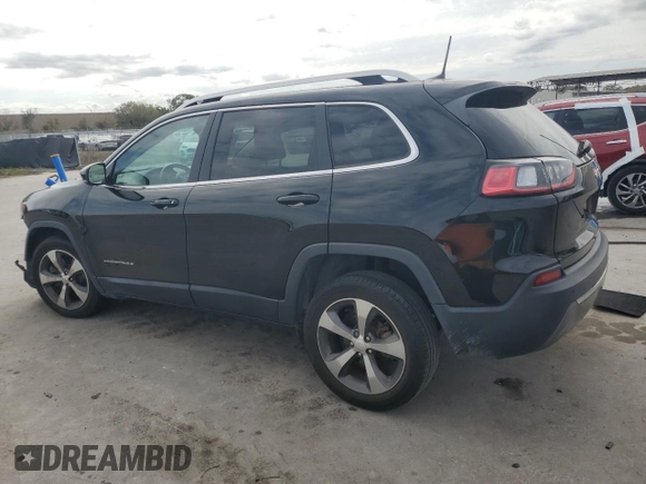 2020 Jeep Cherokee Limited with VIN 1C4PJLDB3LD581743, listed as a Copart auction lot 46538765 with 46,244 mi miles and Non Repairable. Bid and sale history available at carsss.com. Image 2.
