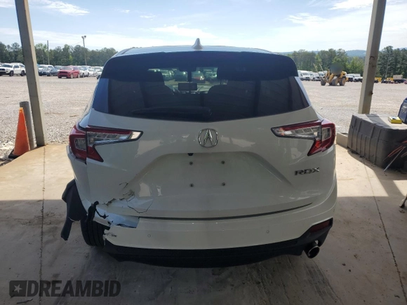 2021 Acura RDX Technology with VIN 5J8TC1H56ML009947, listed as a Copart auction lot 55653275 with 55,533 mi miles and Salvage title. Bid and sale history available at DreamBid. Image 6.