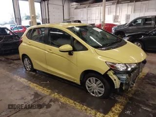 2017 Honda Fit LX with VIN JHMGK5H51HS019564, listed as a IAAI auction lot 41166197 with 58,438 mi miles. Bid and sale history available at carsss.com. Image 1.