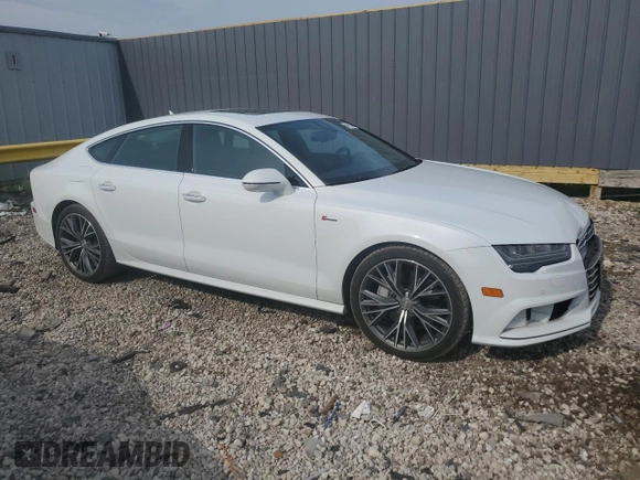 2018 Audi A7 Prestige with VIN WAU23AFC0JN050518, listed as a Copart auction lot 64416734 with 79,944 mi miles and Salvage Title. Bid and sale history available at carsss.com. Image 4.