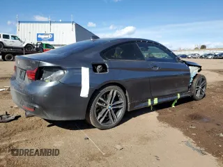 2018 BMW 4 Series 440i xDrive z VIN WBA4W9C52JAB93890, wystawiony jako Copart lot #45213155 z przebiegiem 109 064 mil mil oraz Szkoda całkowita • Salvage title. Historia ofert i sprzedaży dostępna na DreamBid. Obrazek 3.