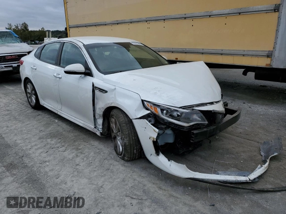 2018 Kia Optima LX with VIN 5XXGT4L3XJG254978, listed as a Copart auction lot 70161363 with Not provided miles and Salvage title. Bid and sale history available at DreamBid. Image 4.