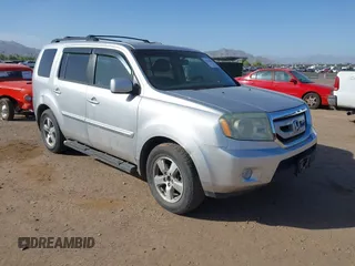2010 Honda Pilot EX-L z VIN 5FNYF4H52AB019838, wystawiony jako IAAI lot #42252510 z przebiegiem 218 499 mil mil oraz . Historia ofert i sprzedaży dostępna na DreamBid. Obrazek 1.
