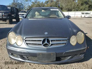 2007 Mercedes-Benz CLK 350 with VIN WDBTJ56H57F213746, listed as a Copart auction lot 82221614 with Not Provided miles and Salvage Title. Bid and sale history available at DreamBid. Image 5.