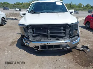 2022 Ford F-150 XL with VIN 1FTFW1E8XNFC34583, listed as a IAAI auction lot 42020824 with 26,150 mi miles. Bid and sale history available at carsss.com. Image 6.