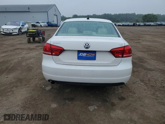 2015 Volkswagen Passat Wolfsburg Edition with VIN 1VWAT7A30FC113366, listed as a Copart auction lot 59846505 with 110,613 mi miles and Salvage title. Bid and sale history available at DreamBid. Image 6.