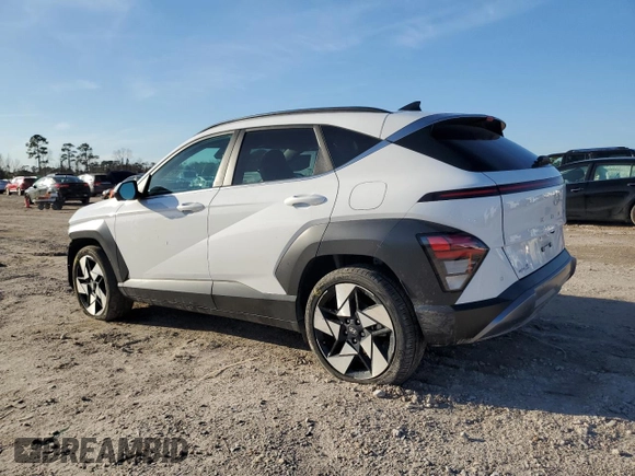 2024 Hyundai Kona Limited with VIN KM8HE3A30RU041860, listed as a Copart auction lot 47130005 with 17,165 mi miles and Salvage Title. Bid and sale history available at carsss.com. Image 2.
