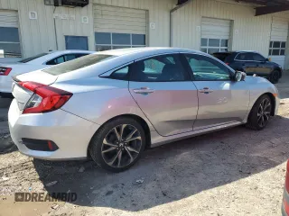 2020 Honda Civic Sedan Sport with VIN 2HGFC2F81LH517786, listed as a Copart auction lot 50638995 with 83,761 mi miles and Salvage Title. Bid and sale history available at carsss.com. Image 3.