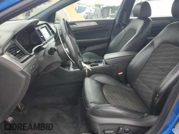 2018 Hyundai Sonata SEL with VIN 5NPE34AF8JH639903, listed as a Copart auction lot 50954785 with 71,135 mi miles and Salvage Title. Bid and sale history available at DreamBid. Image 7.