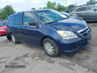 2006 Honda Odyssey LX z VIN 5FNRL38216B129719, wystawiony jako IAAI lot #42198220 z przebiegiem 218 582 mil mil oraz . Historia ofert i sprzedaży dostępna na DreamBid. Obrazek 1.