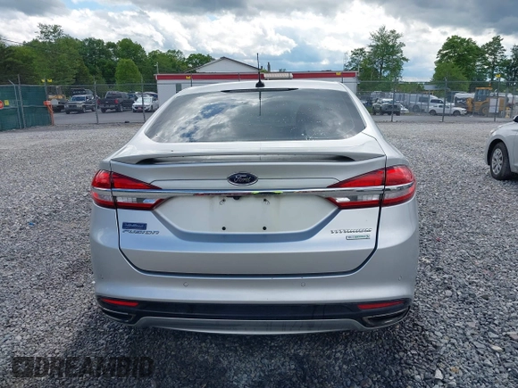 2017 Ford Fusion Titanium with VIN 3FA6P0K99HR112234, listed as a IAAI auction lot 42332700 with 106,685 mi miles and . Bid and sale history available at DreamBid. Image 16.